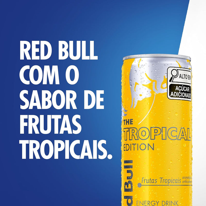 Pack c/ 24 Latas Red Bull Tropical 250ml