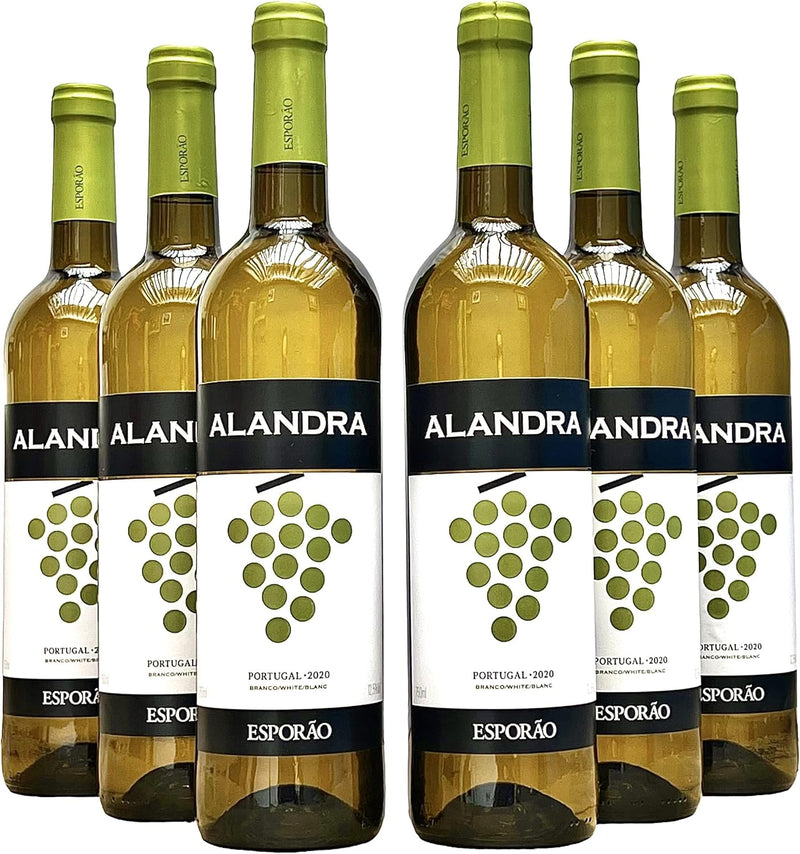 Kit 6x Vinho Alandra Branco Esporão