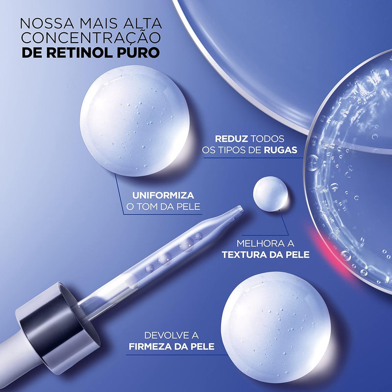 Sérum Retinol Noturno Antirrugas Revitalift 30ml