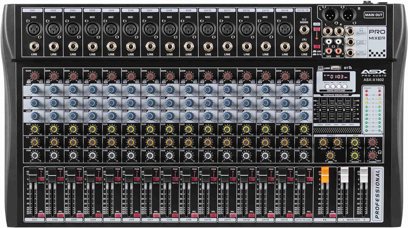 Mesa de Som KSR PRO Asx 16 Canais