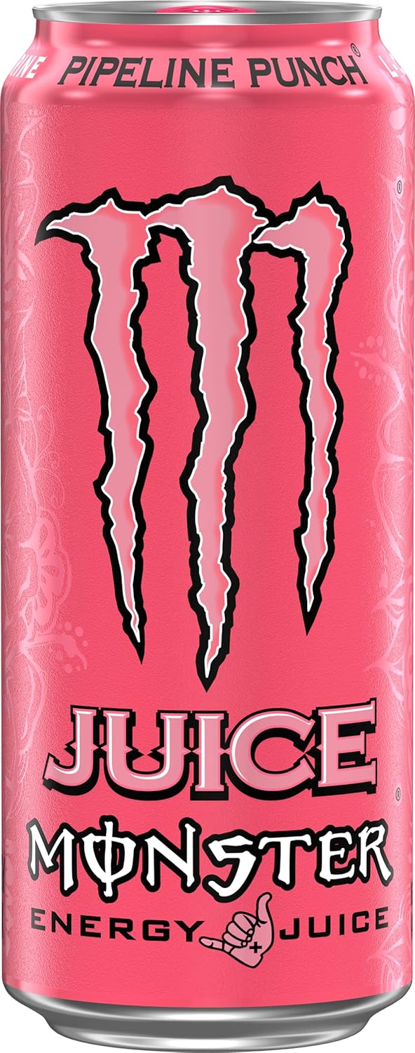 Kit 15x Monster Energy Juice Pipeline Punch 473 ml