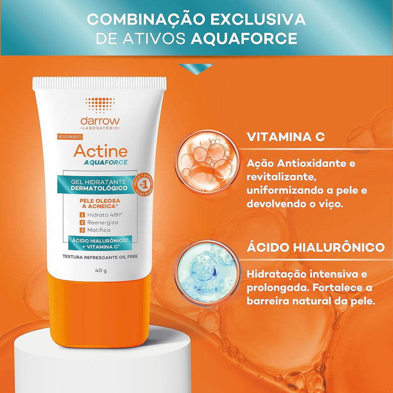 Gel Hidratante Dermatológico Darrow Actine Aquaforce