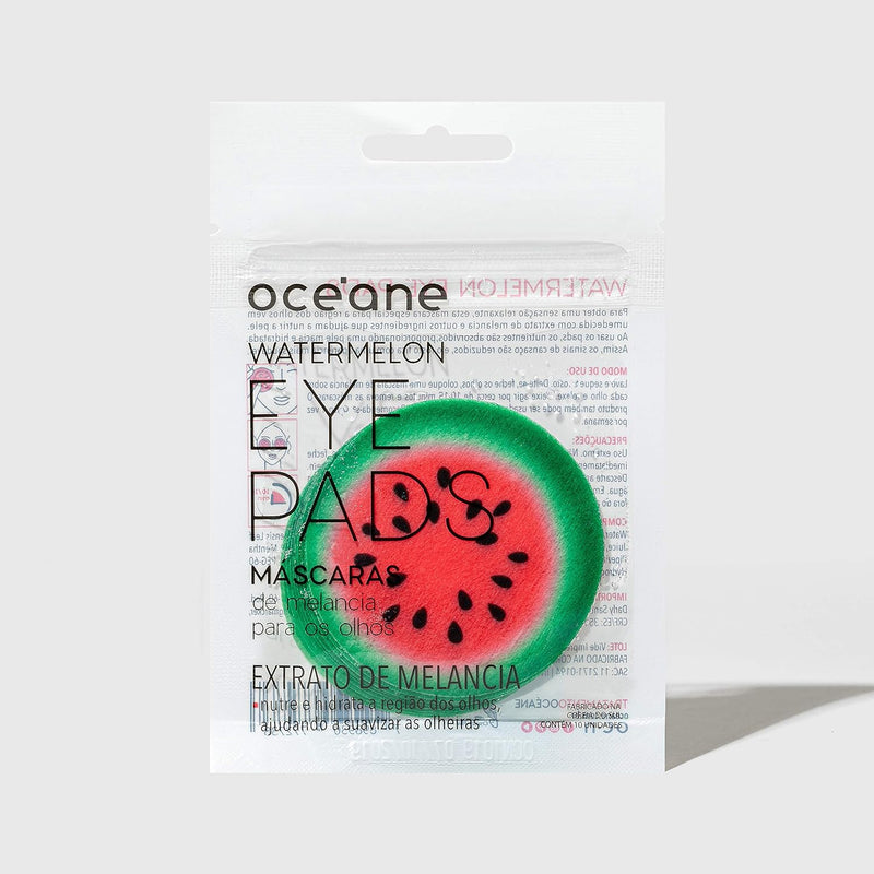 Máscara Para Olhos de Melancia Watermelon Eye Pads 10unidades