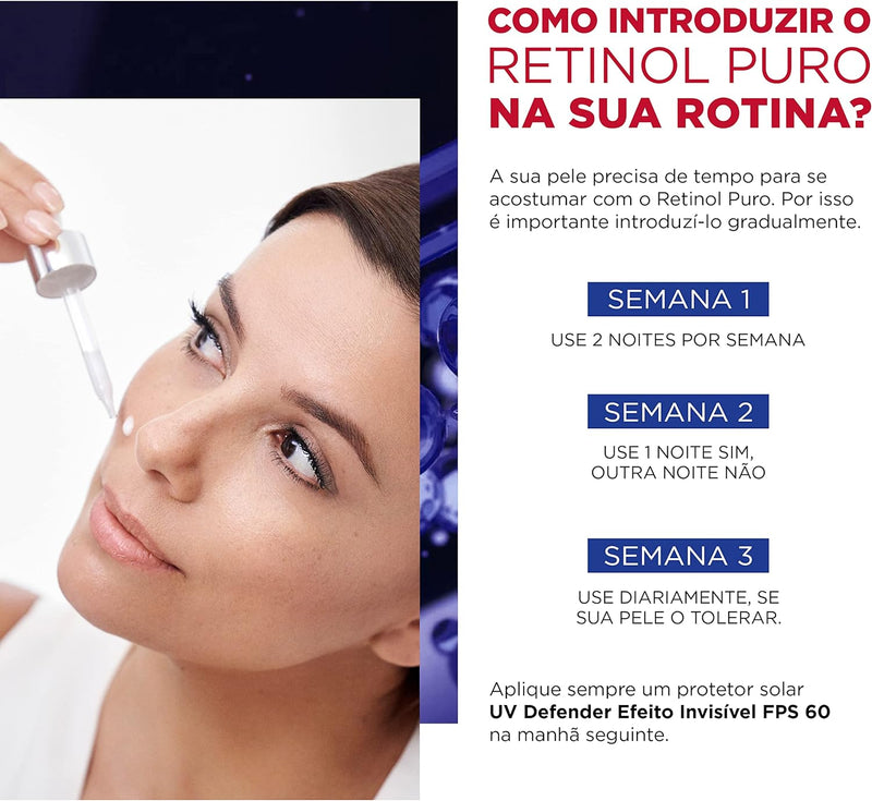 Sérum Retinol Noturno Antirrugas Revitalift 30ml