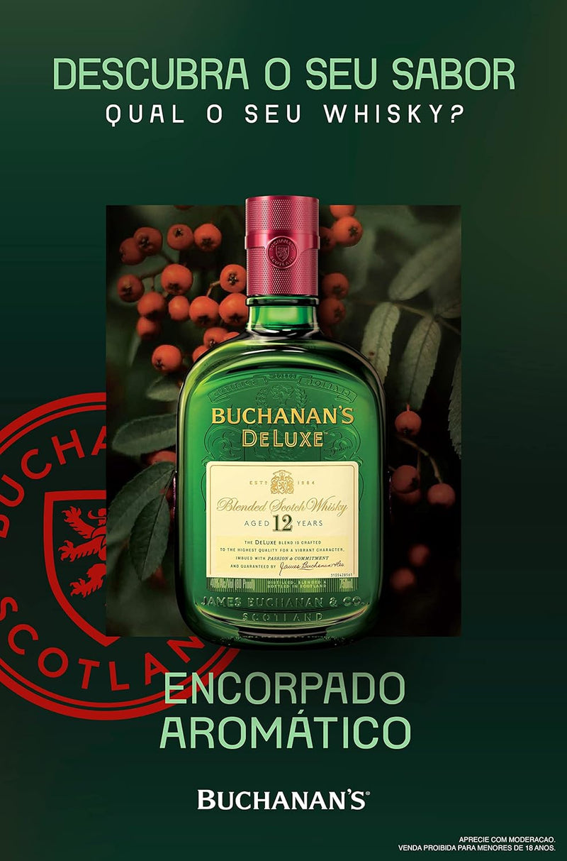 Whisky Buchanan's Escocês Blended Deluxe 750ml