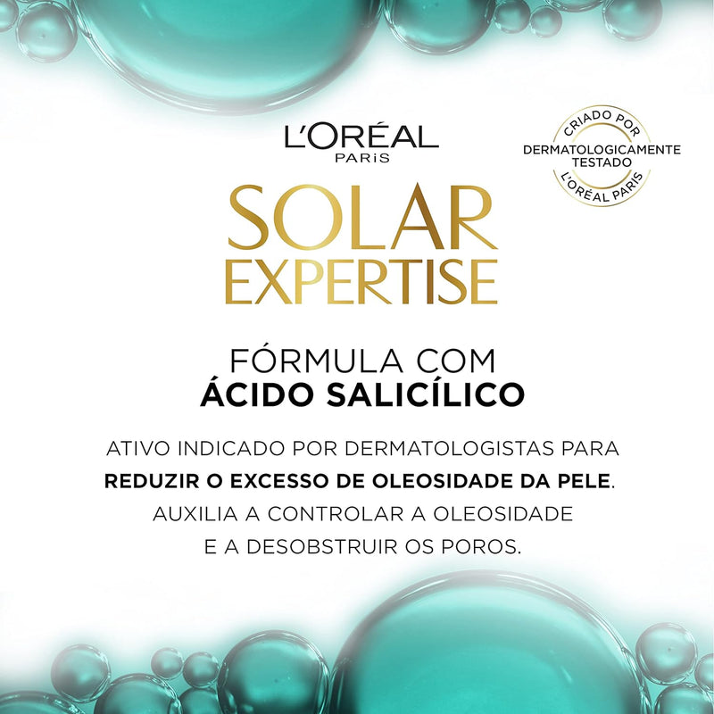 Protetor Solar Facial Antioleosidade FPS60 Solar Expertise Effeito Matte 40g