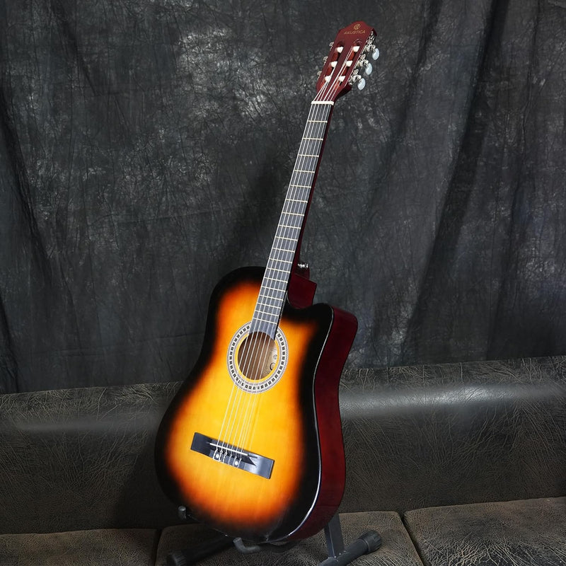 Violão Akustica VC-3 Cutaway Tensor Sunburst