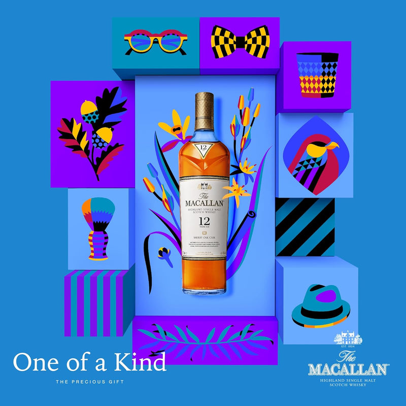 Whisky The Macallan Sherry Oak 12 Anos Single Malt 700ml