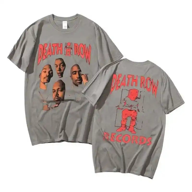 CAMISETA DEATH ROW RECORDS DUPLA FACE - 11 Cores disponíveis