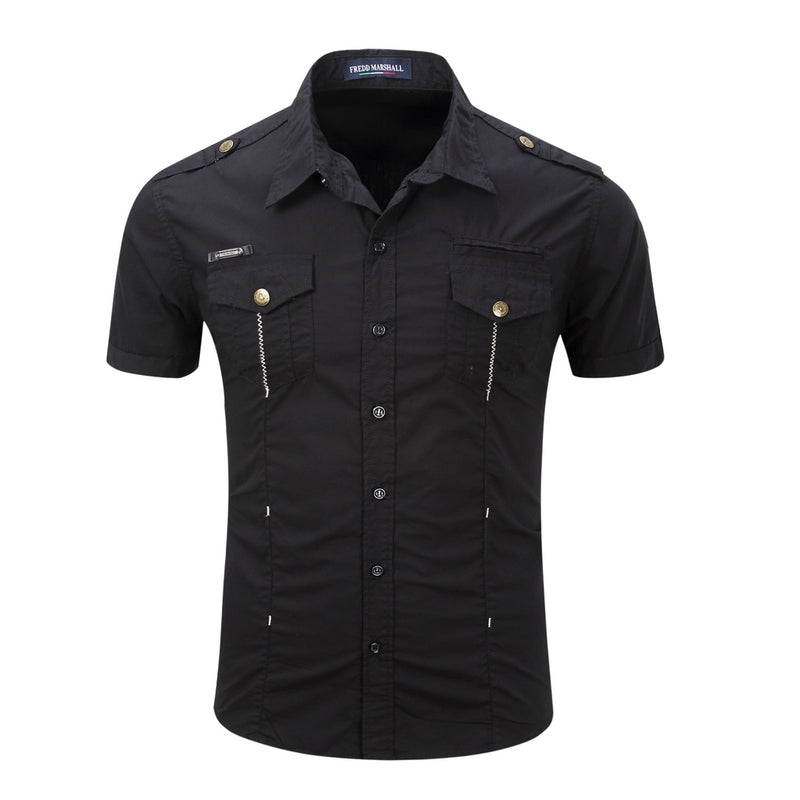 Camisa Social Fredd Marshall Preto