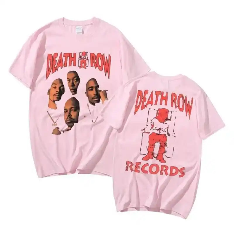 CAMISETA DEATH ROW RECORDS DUPLA FACE - 11 Cores disponíveis