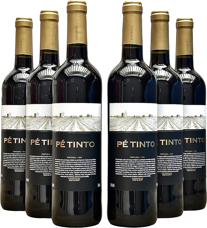 Kit 6x Vinho Pé Tinto Esporão