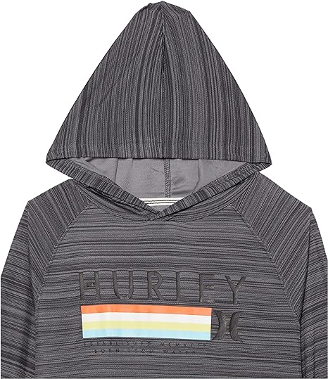 Camiseta Hurley Sleeve Hooded Manga Longa C/ Capuz