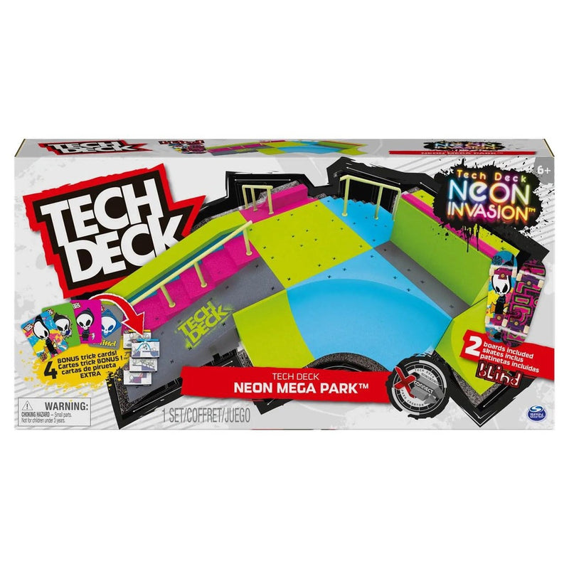 Pista Tech Deck Mega Rampa Neon Sunny