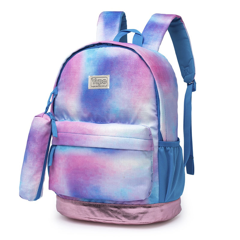 Mochila Yupe Tie Dye Notebook + Estojo