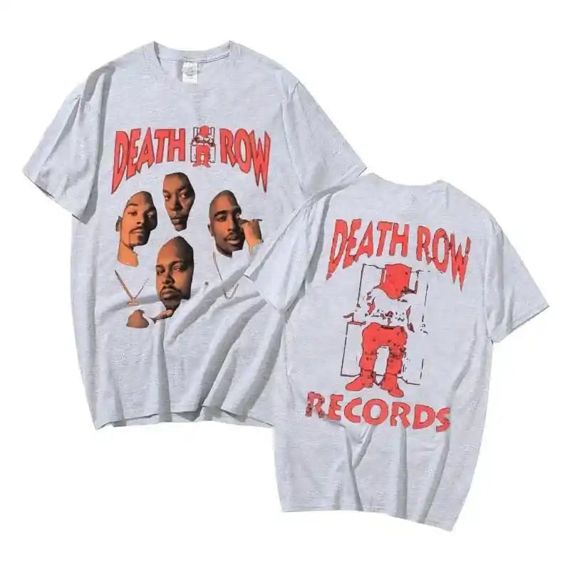 CAMISETA DEATH ROW RECORDS DUPLA FACE - 11 Cores disponíveis