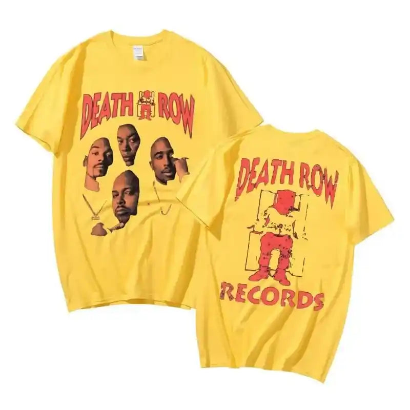 CAMISETA DEATH ROW RECORDS DUPLA FACE - 11 Cores disponíveis