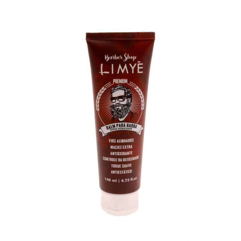 Balm Creme Hidratante LIMYE Anti Frizz Balsamo Modelador Pós Beard Fio Alinhado