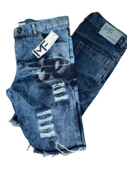 Bermuda Jeans M&F FÉ Azul