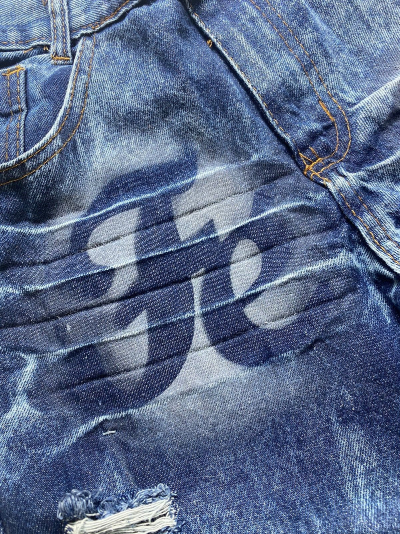 Bermuda Jeans M&F FÉ Azul