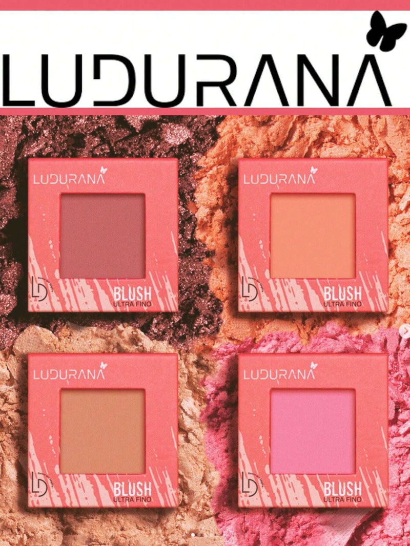 Blush Velvety Effect Ludurana - 4 Modelos