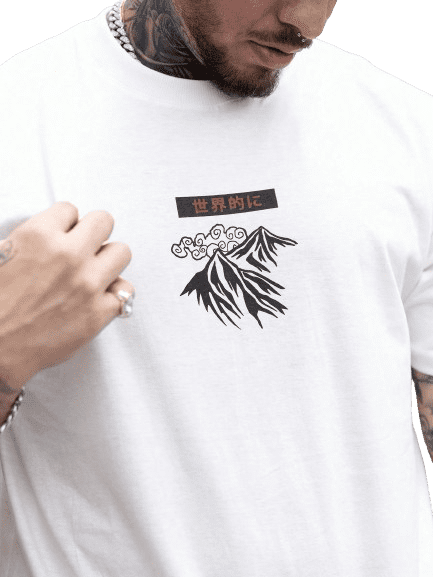 Camiseta Streetlife Oriental - Branco