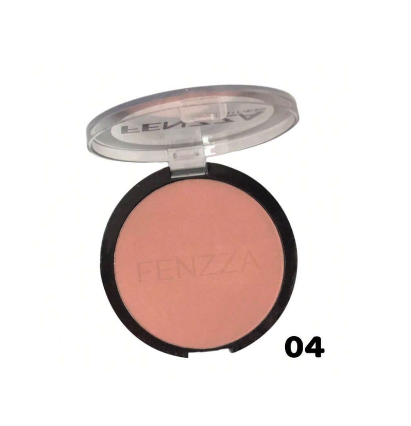 Blush em Pó Compacto Facial Faces Fenzza Rosa Coral