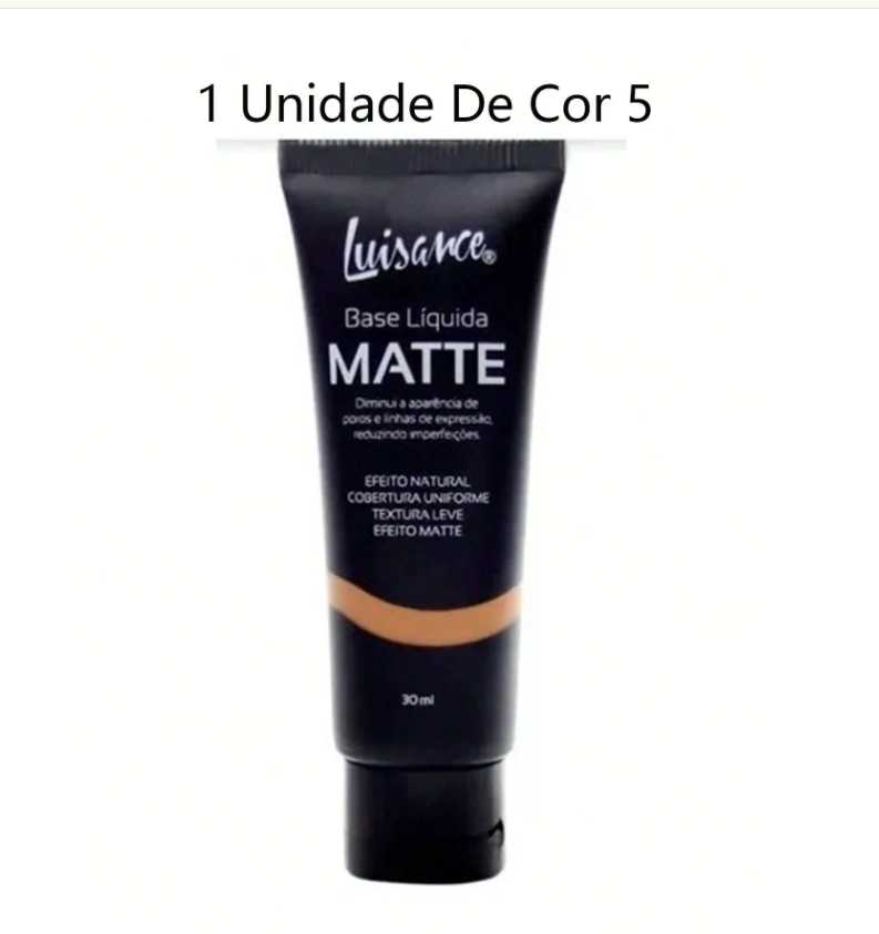 Base Líquida Matte Luisance Efeito Natural 30ml