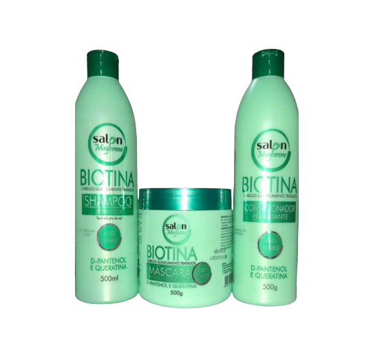 Kit 3x Tratamento Biotina 3x mais acelerado