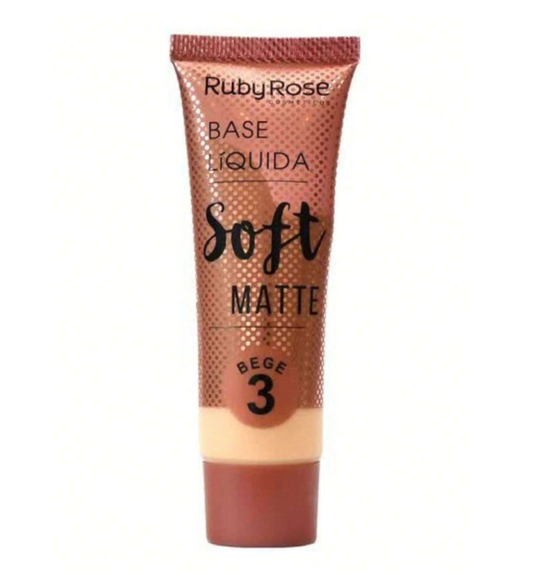 Base Líquida Soft Matte 29 ml Ruby Rose