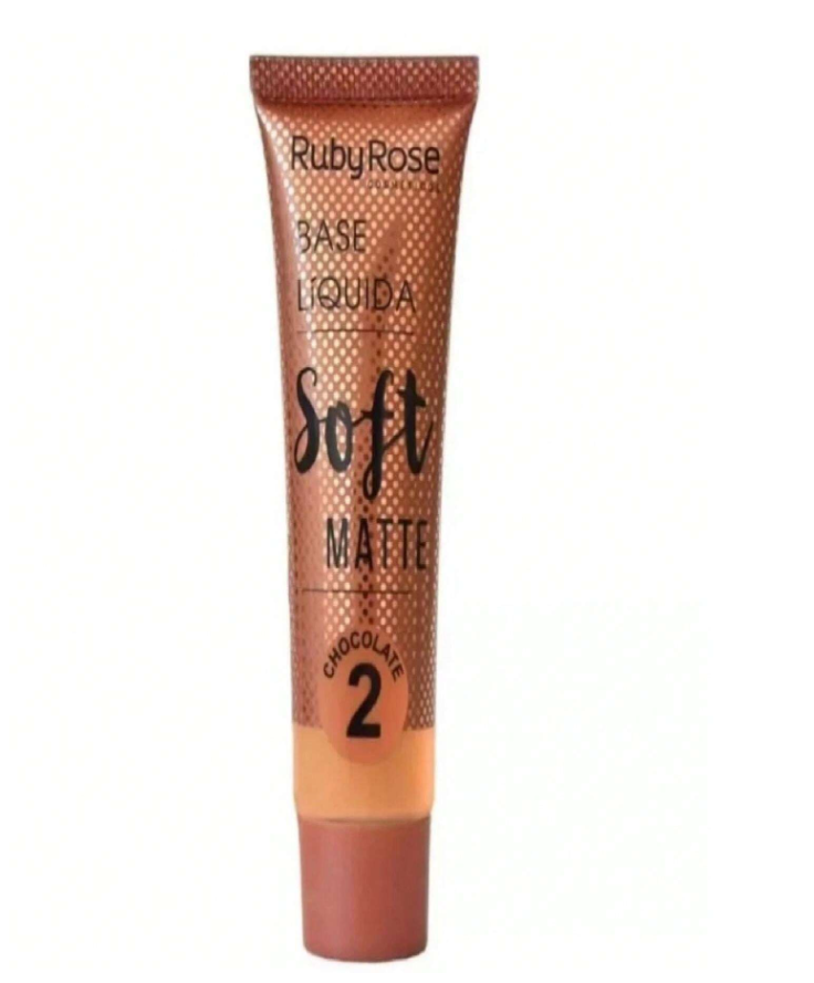 Base Soft Matte Tons Chocolate Ruby Rose