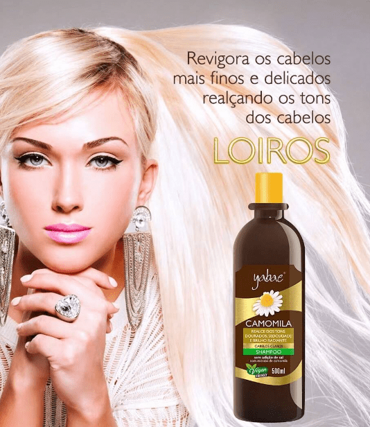 Shampoo Camomila Yabae Vegano