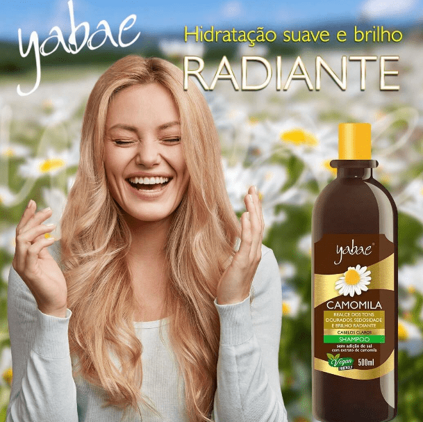 Shampoo Camomila Yabae Vegano