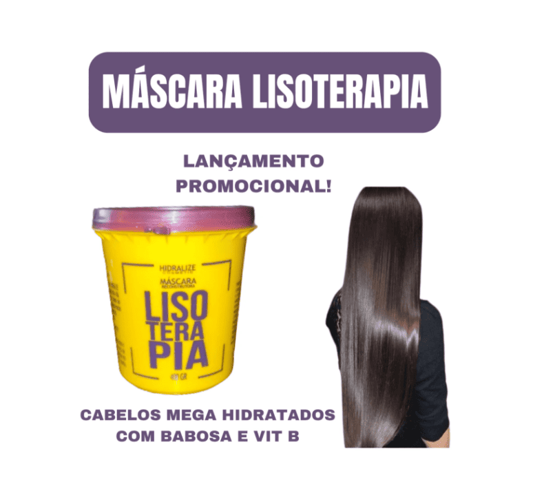 Mascara Reconstrutora Hidratacao E Fortalecimento Capilar Lisoterapia Hidralize 400g