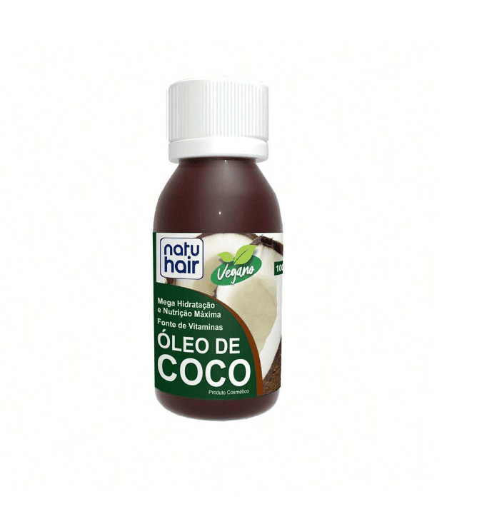 Kit Terapia Capilar Natuhair Óleo de Coco + Rícino + Alecrim 60ml