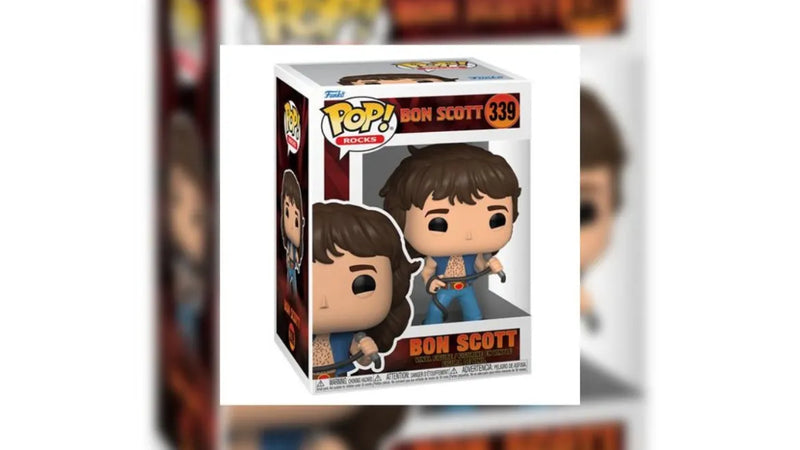 Funko Pop Bon Scott AC/DC 339