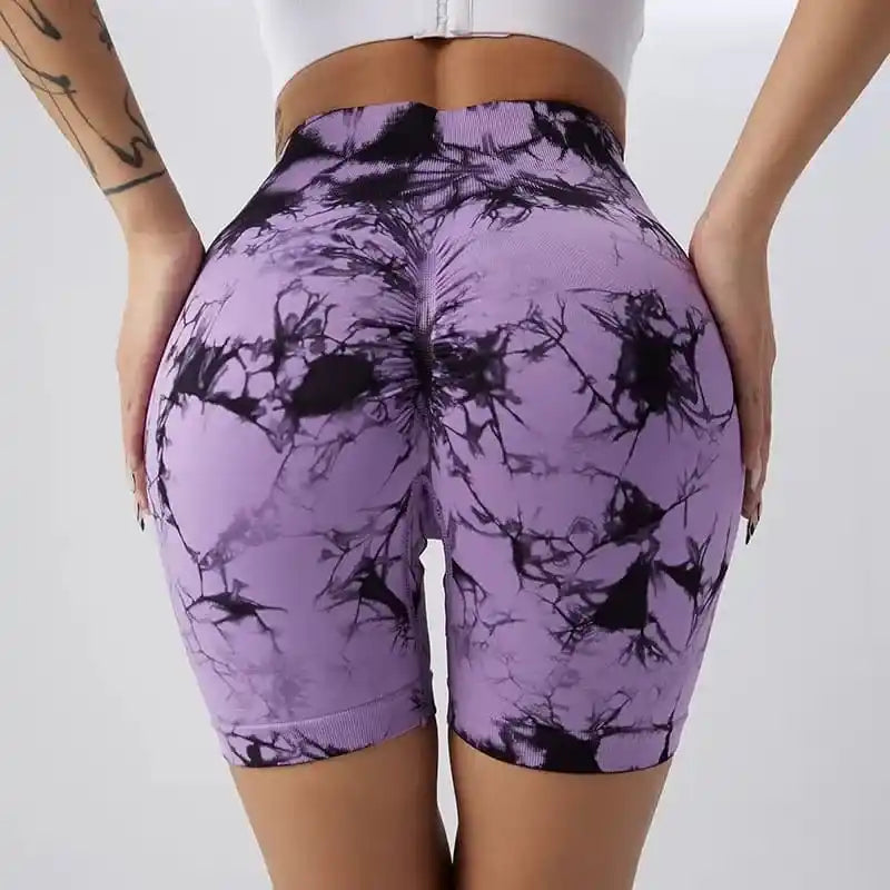 SHORT YOGA A FIRMA SEAMLESS TIE DYE - 24 Modelos