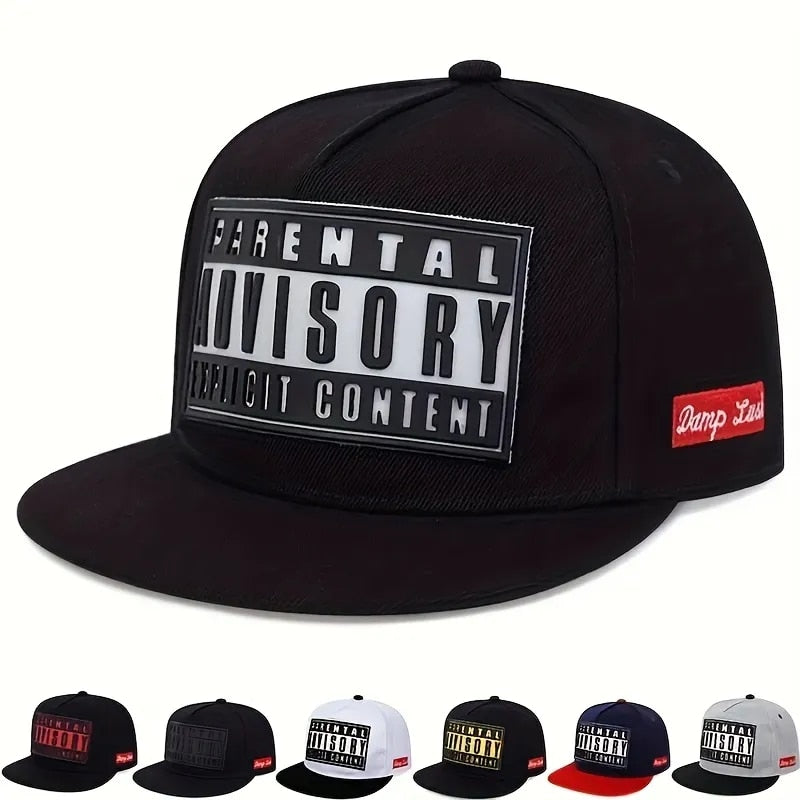 SNAPBACK PARENTAL ADVISORY EXPLICIT PRETO