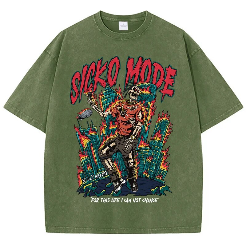 CAMISETA AMERICAN VINTAGE SICKO MODE OLD