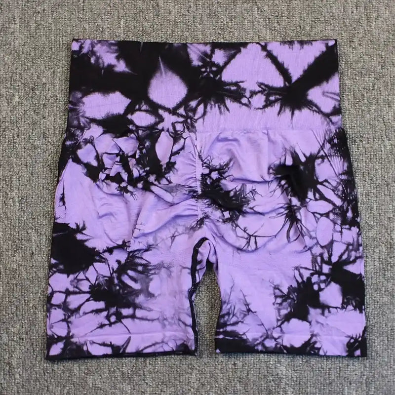 SHORT YOGA A FIRMA SEAMLESS TIE DYE - 24 Modelos