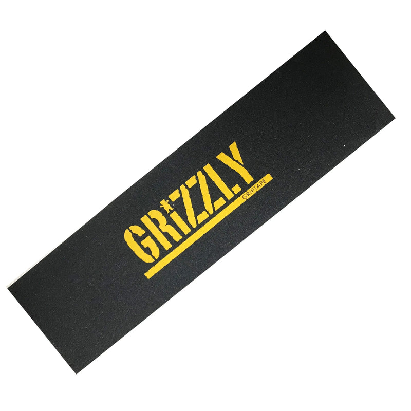 Lixa Grizzly Grip Preto Amarelo 85x24cm