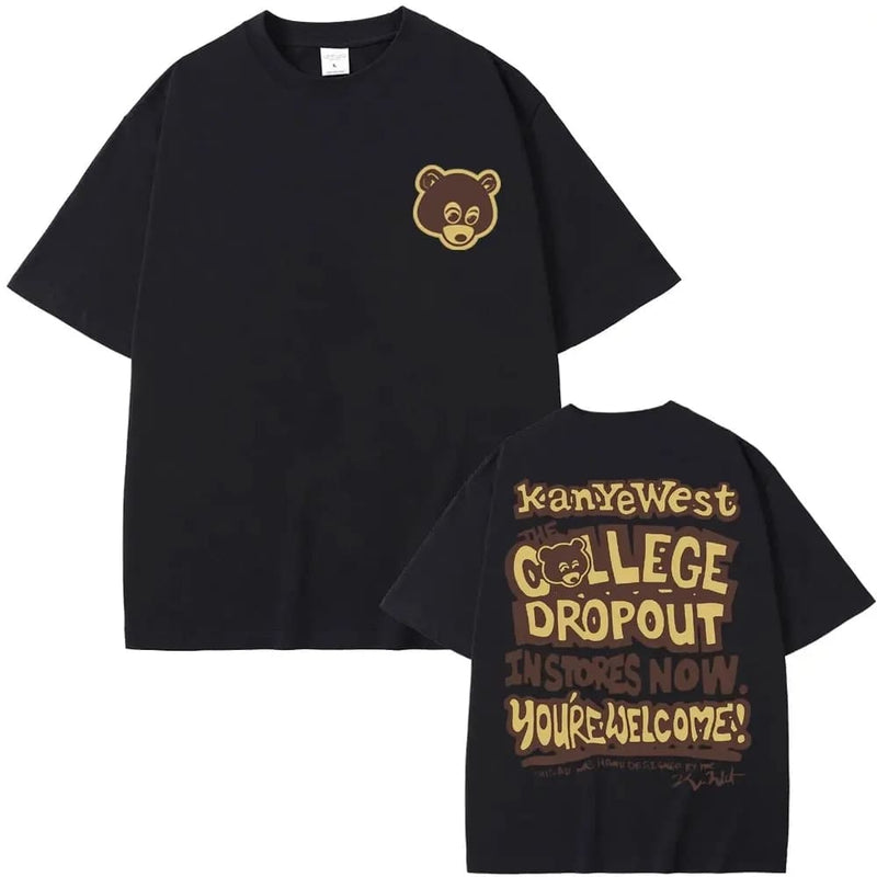 CAMISETA KANYE WEST COLLEGE DROPOUT - 8 Cores disponíveis