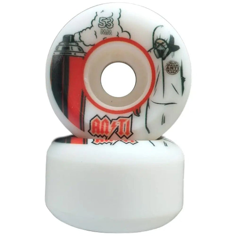 Roda Anti Action 53mm 101A 4AT Grafitte