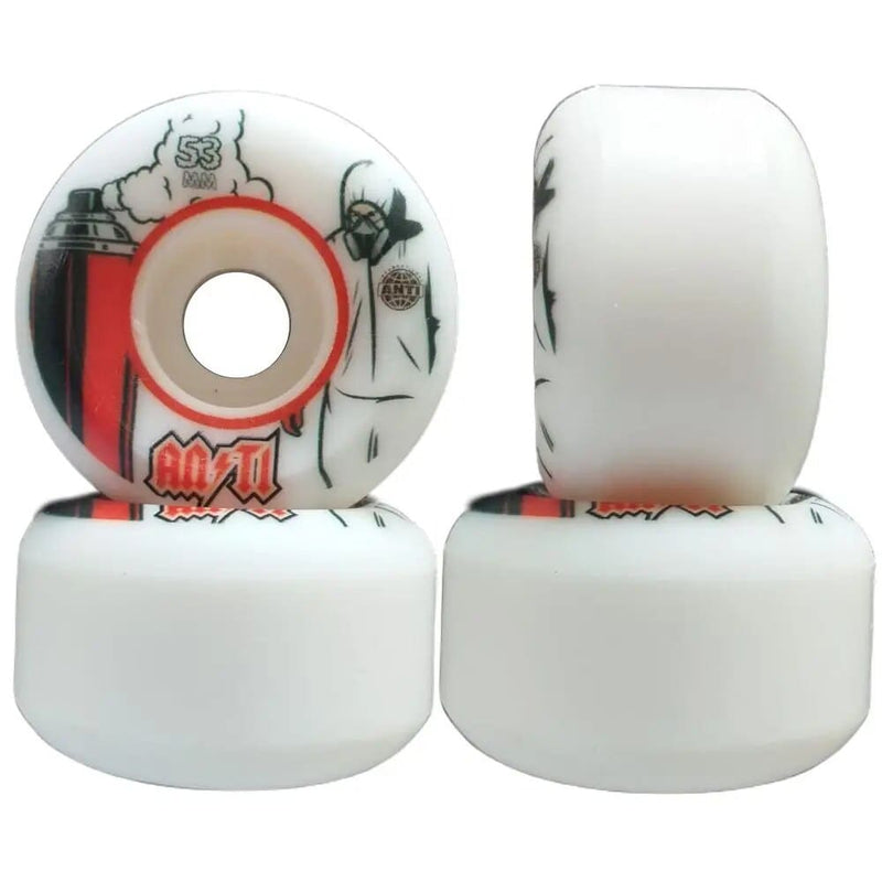 Roda Anti Action 53mm 101A 4AT Grafitte