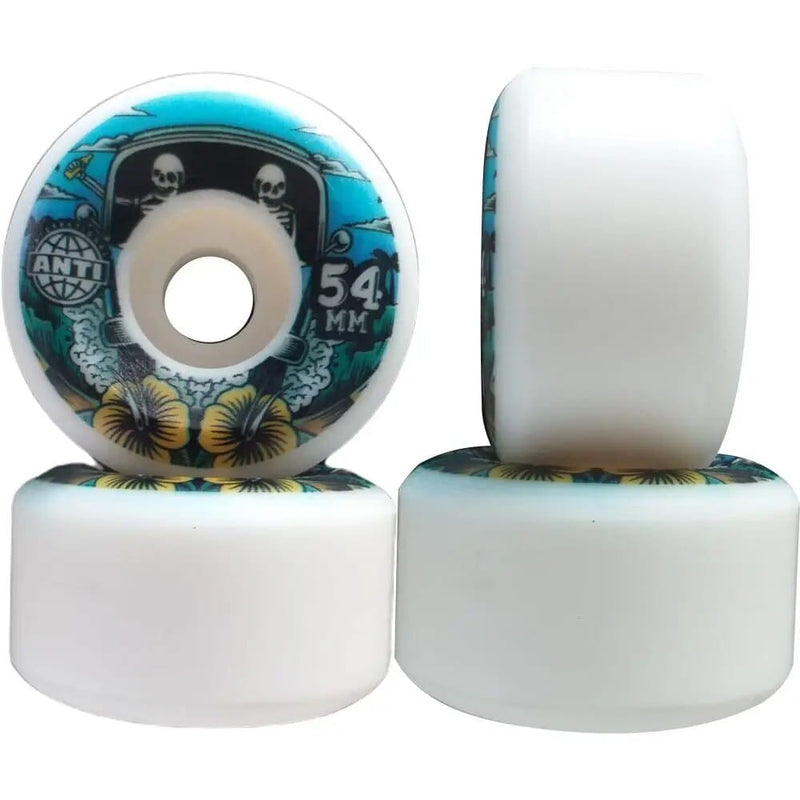 Roda Anti Action 54mm 101 4AT Skull