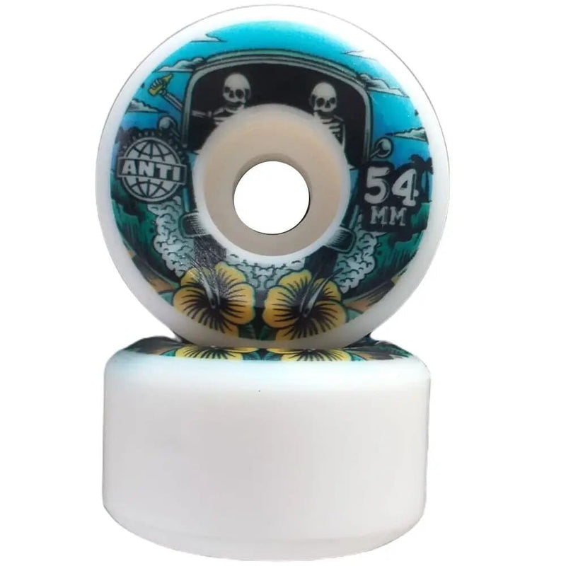 Roda Anti Action 54mm 101 4AT Skull