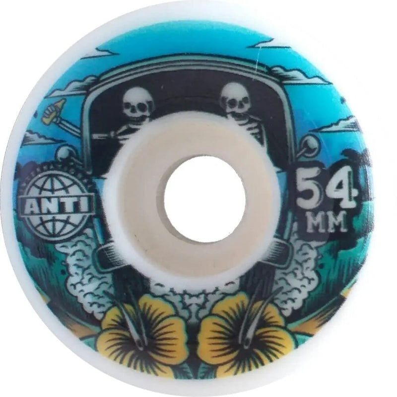 Roda Anti Action 54mm 101 4AT Skull