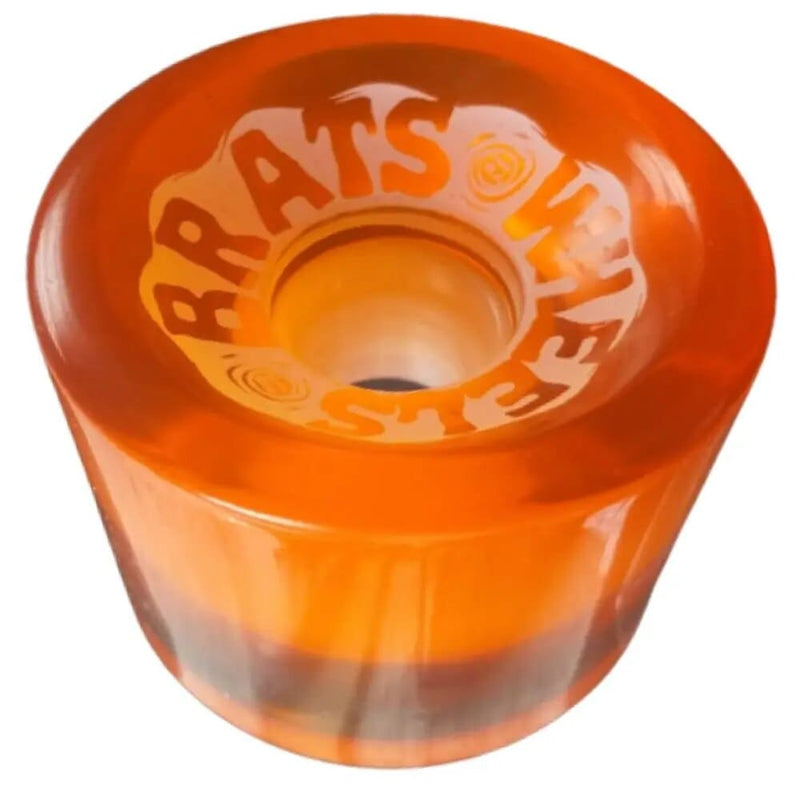 Roda Brats 70mm 78A Translucid Orange