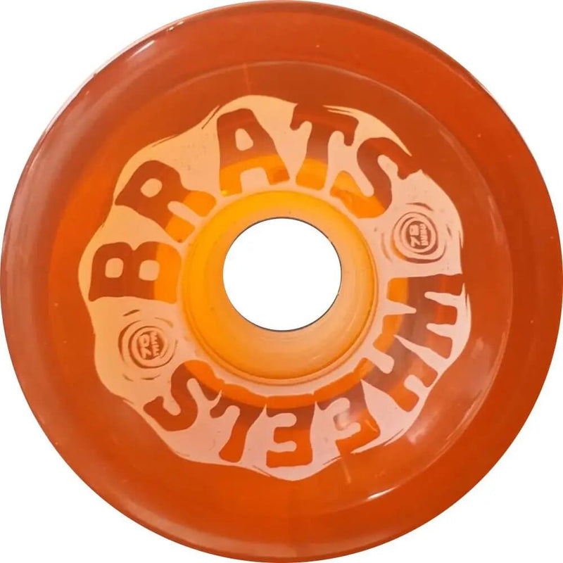 Roda Brats 70mm 78A Translucid Orange