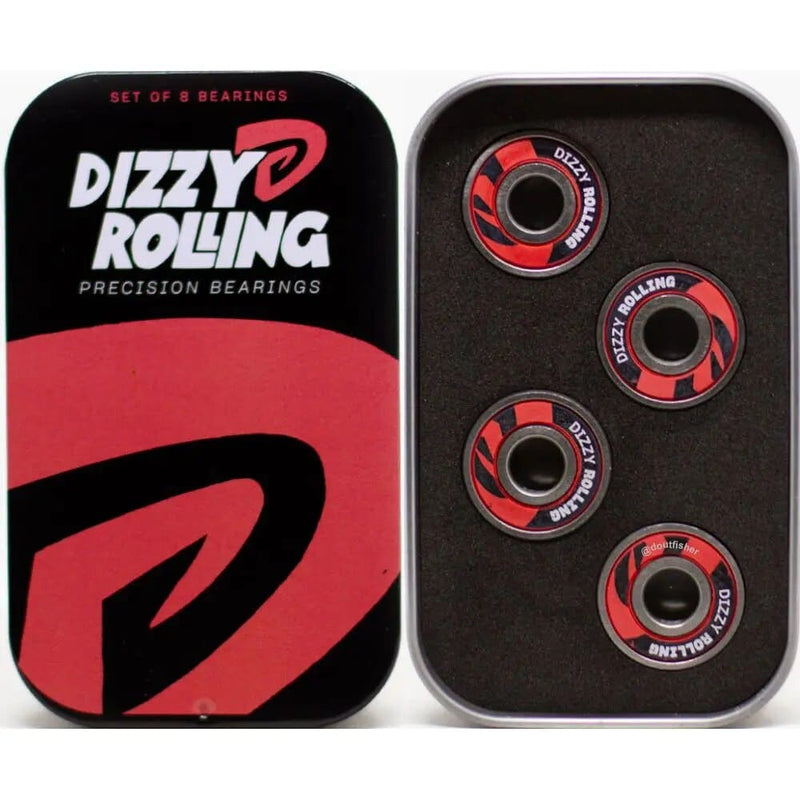 Rolamento Dizzy Rolling De Precisão - Aço - 8unids